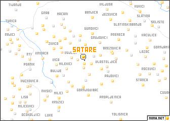 map of Satare