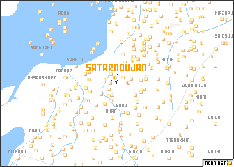 map of Satārno Ujan