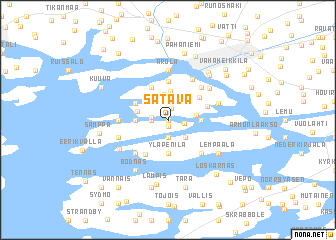 map of Satava