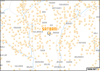 map of Satbani