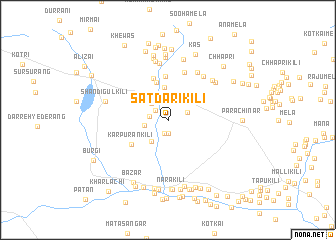 map of Satdari Kili