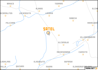 map of Satel