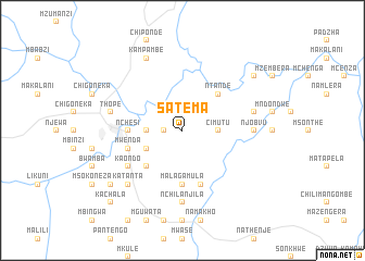 map of Satema