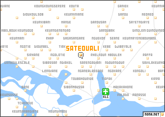 map of Sate Ouali