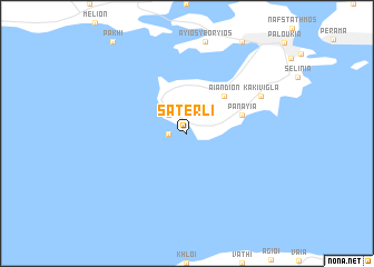 map of Saterlí