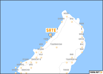 map of Sate