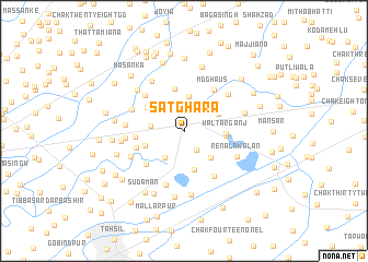 map of Satghara