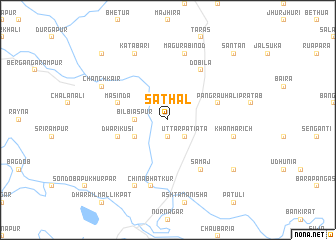 map of Sathal