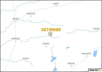 map of Sāthamba