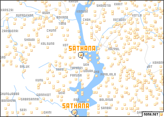 map of Sathāna
