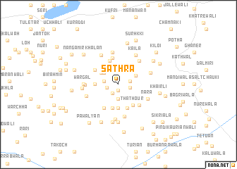 map of Sathra