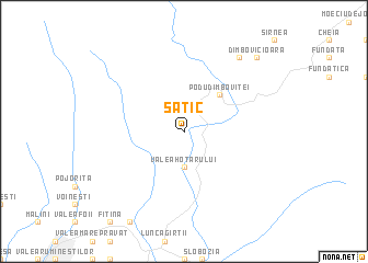 map of Satic