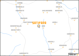 map of Satifara