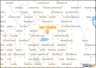 map of Satīhāra