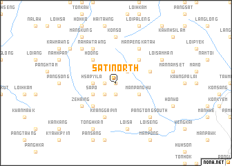 map of Sati North