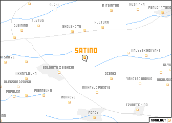 map of Satino