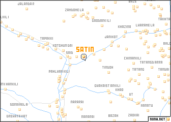 map of Satin