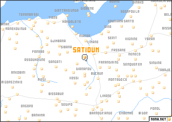 map of Satioum