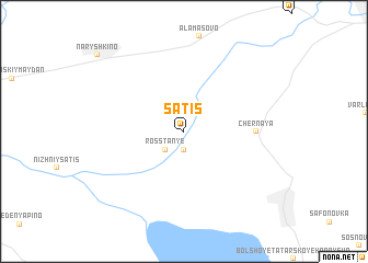 map of Satis