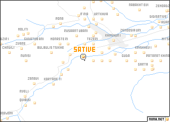 map of Sative