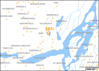 map of Sati