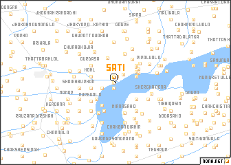 map of Sati