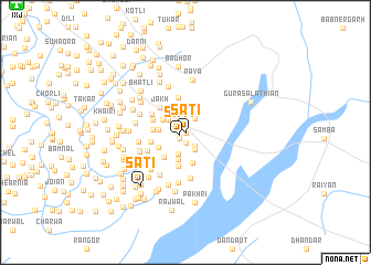 map of Sati