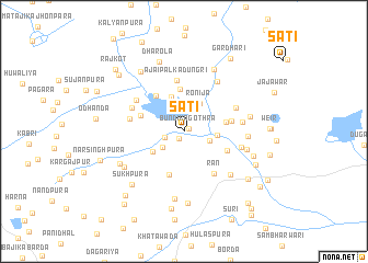 map of Sati