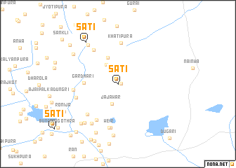 map of Sati