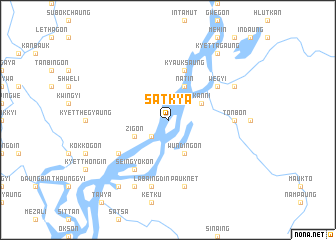 map of Satkya