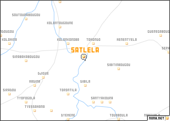 map of Satléla