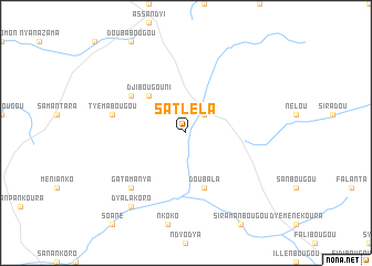 map of Satléla