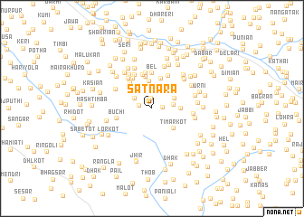map of Satnāra