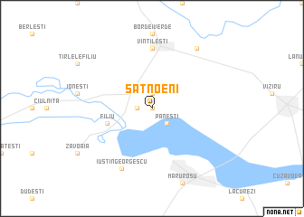 map of Sătnoeni