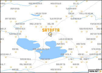 map of Sätofta