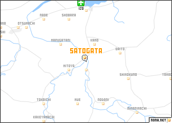 map of Satogata