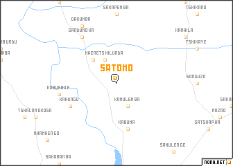map of Satomo