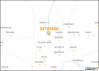 map of Satourou