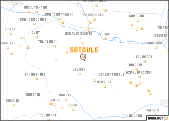 map of Satovle