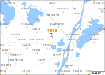 map of Sato