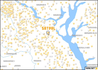 map of Satpal