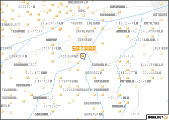 map of Satpar