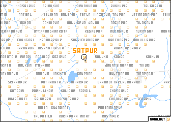 map of Satpur