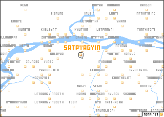 map of Satpyagyin