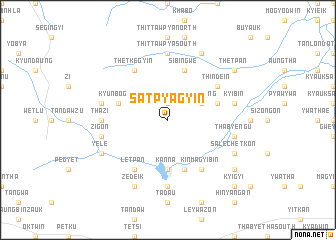 map of Satpyagyin