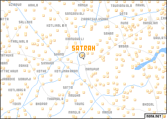 map of Satrāh