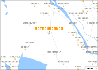 map of Satrambondro
