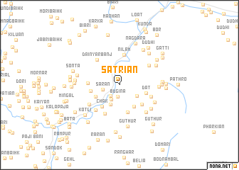 map of Satriān