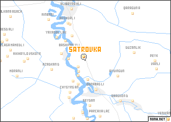 map of Şatrovka