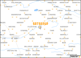 map of Satserup